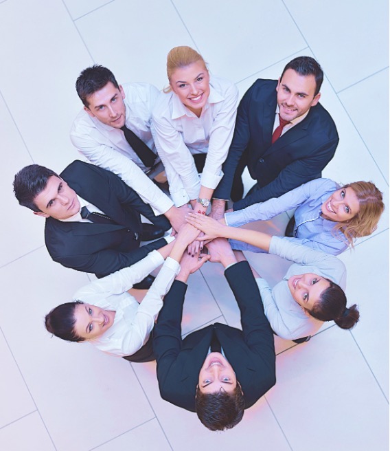 Professional IT sales training session in action