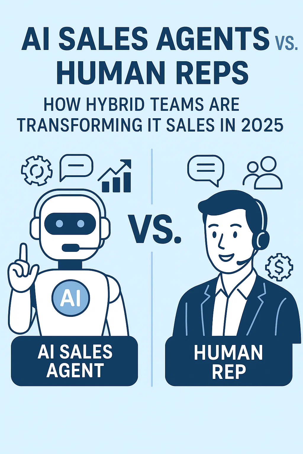 Revolutionary AI Sales Agents vs. Human Reps: Unlocking Extraordinary Success with Hybrid Teams in IT Sales (2025)